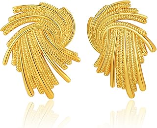 厚款 huggie 环状耳环 小开口半环耳环 夸张超大耳环 女士金色配饰