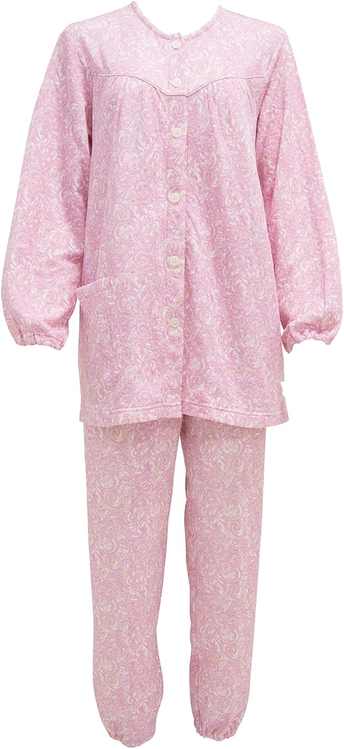 wing/wacoal 华歌尔 睡衣套装 [*商品] 长袖长裤 佩斯利花纹 ep6923