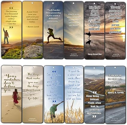 励志名言书签卡 30 张装 适合激发和鼓励男女 周日学校 励基督教长筒袜礼物 生日派对礼品组合散装 亚马逊中国 办公用品