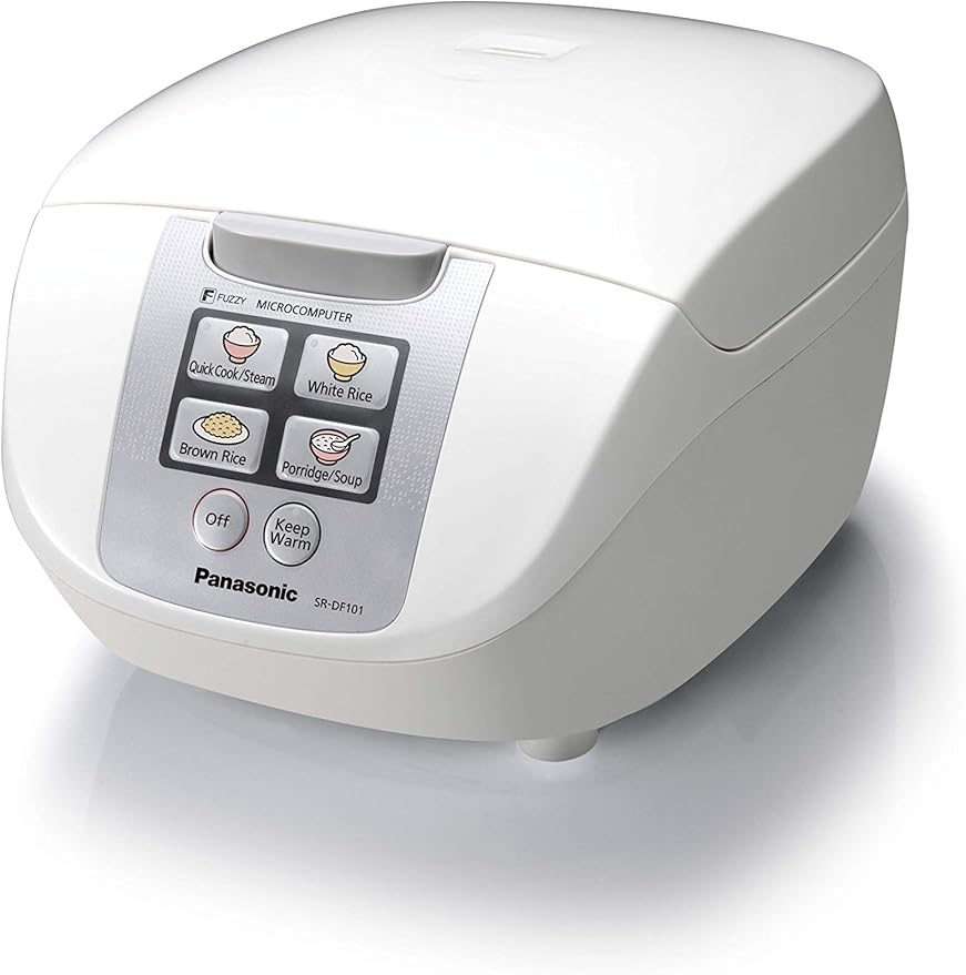 panasonic 松下电器 sr-df101wxb 电饭锅/蒸锅,1l容量,6种模式,750w