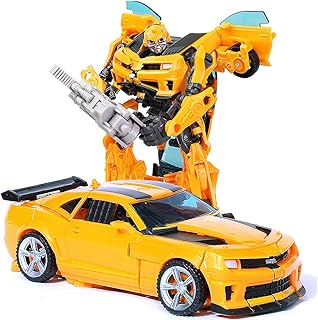 变形金刚 大黄蜂 汽车机器人 玩具 2 合 1 变形汽车机器人 变形公仔