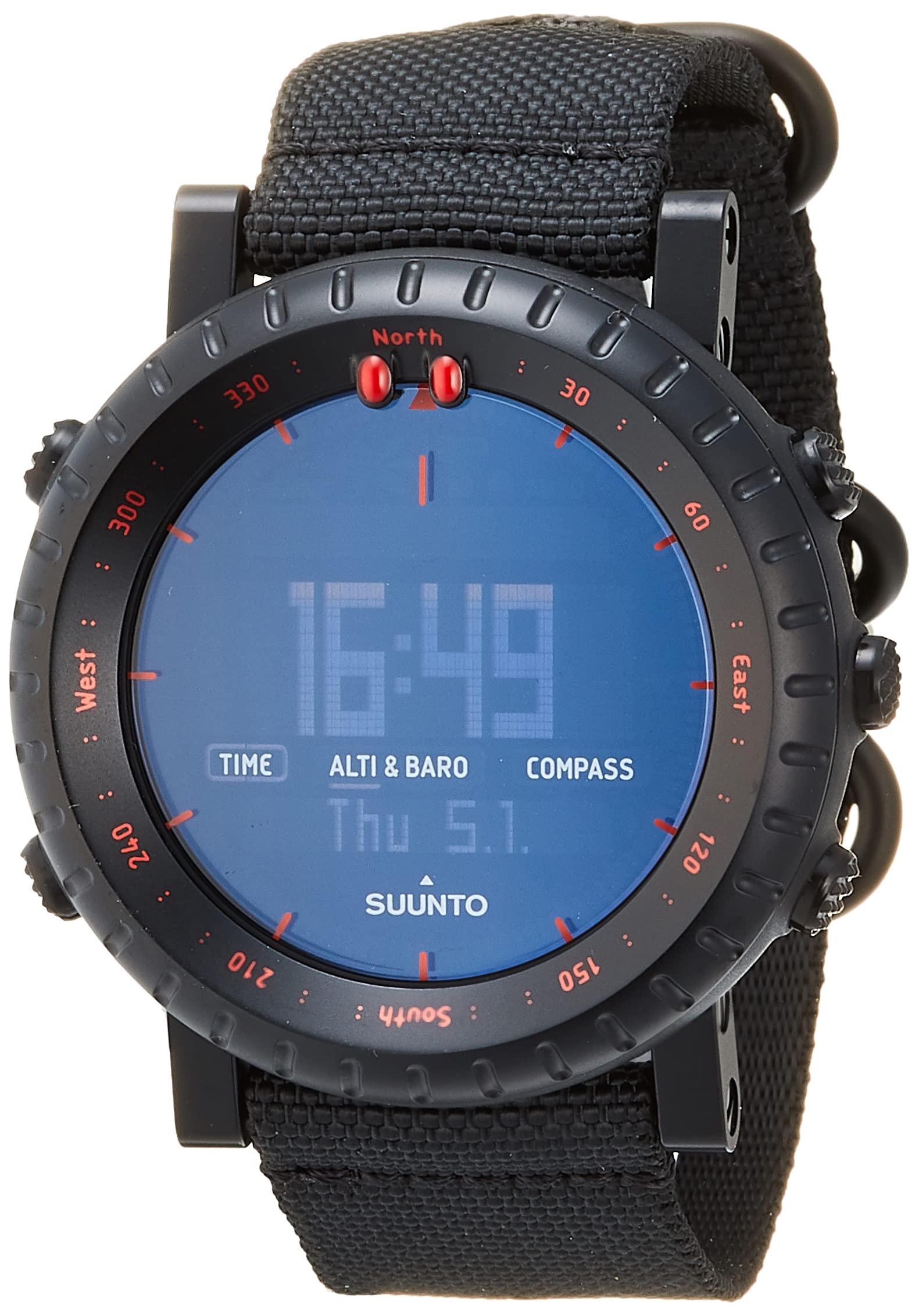SUUNTO core outdoor sports watch with altimeter, barometer and compass