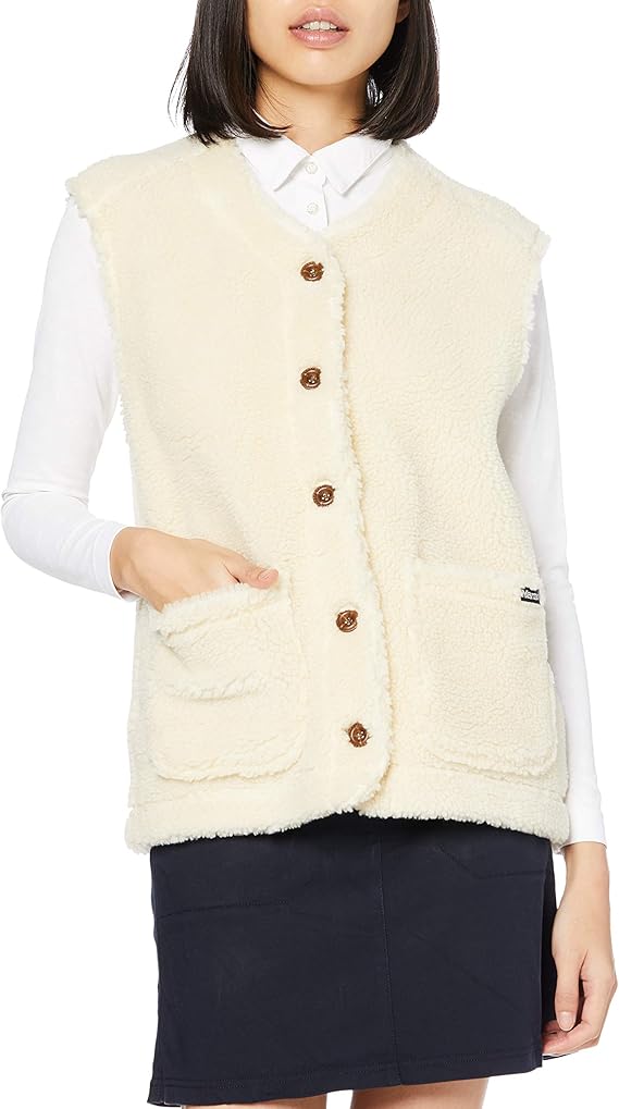 marmot midler w's sheep fleece vest/羊毛马甲