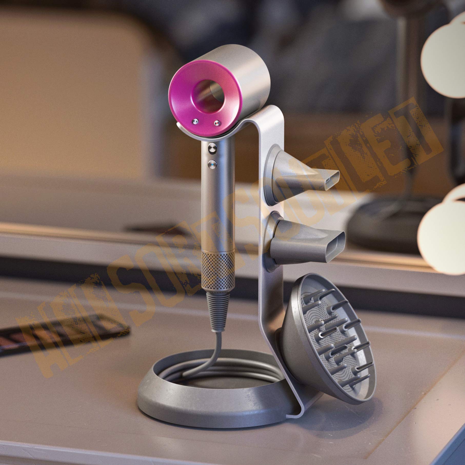 ALLSORTSOUTLET Dyson Supersonic hair dryer storage rack magnetic steel bracket