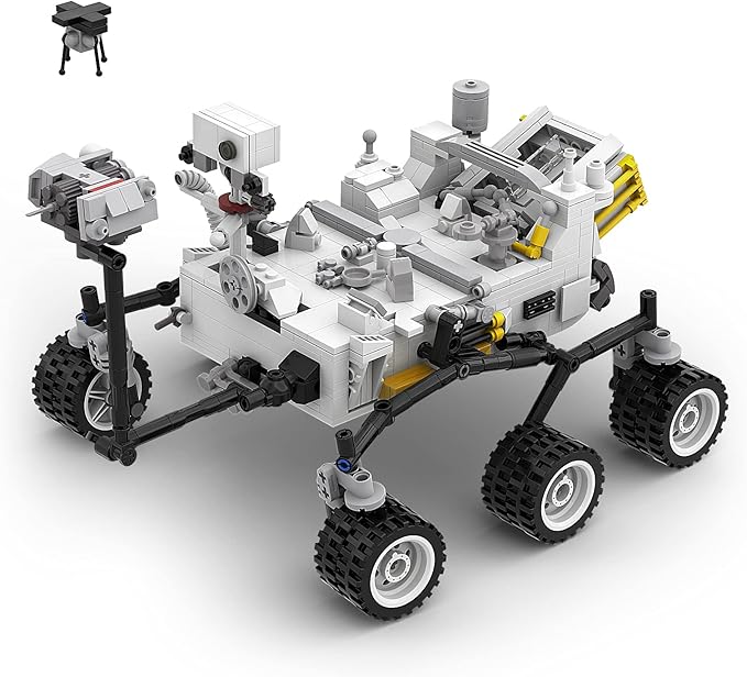 nasa perseverance mars rover 建筑套件,太空科学教育玩具,探索者火