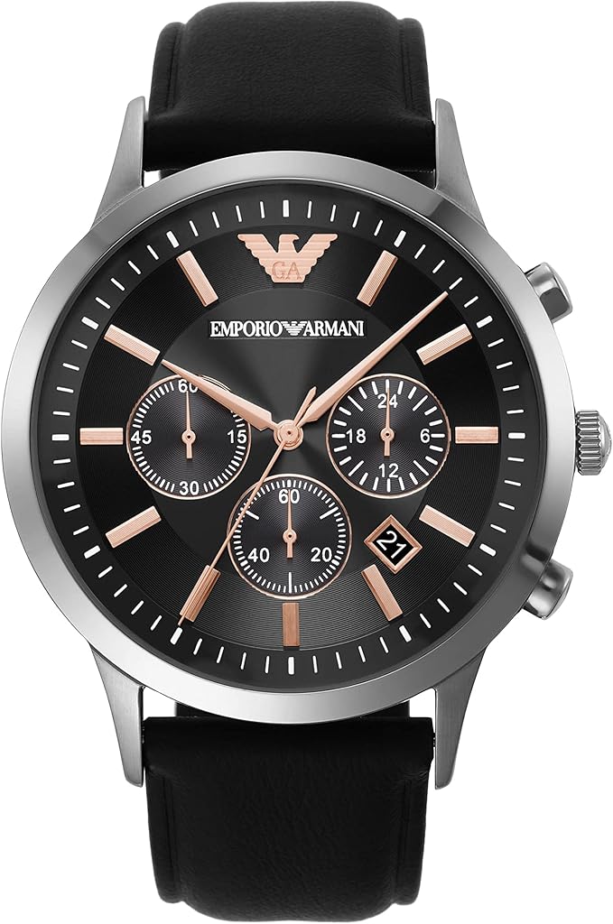 emporio armani 手表 ar11431 男士 black