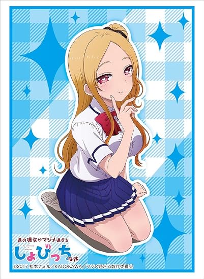 Bushiroad 卡套收藏高级vol 1432 我的女友会变得非常有趣的件 西城梨奈 玩具 亚马逊中国