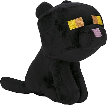 Jinx 9295 Minecraft 黑猫毛绒玩具 玩具 亚马逊中国