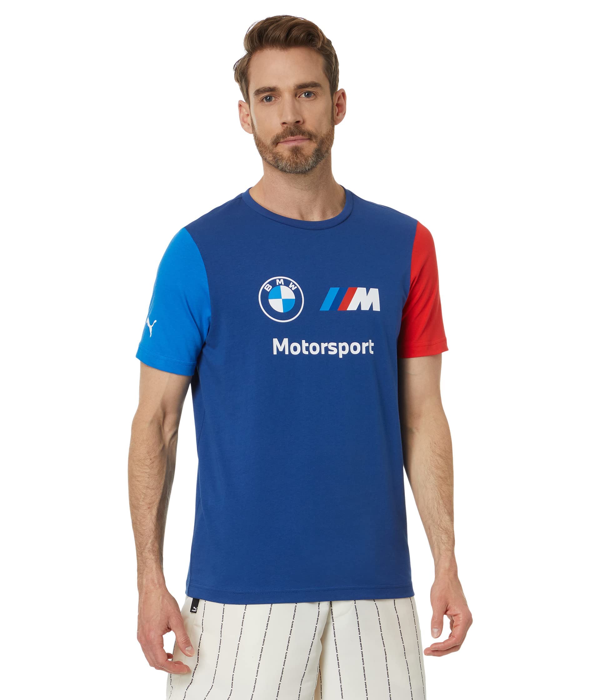 PUMA Men's BMW M Motorsport Essentials Logo Tee