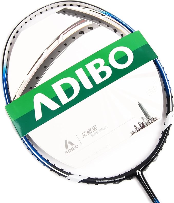 adibo 艾迪宝 cp150 日本碳纤维 羽毛球拍 初中级/进阶选手适用 白
