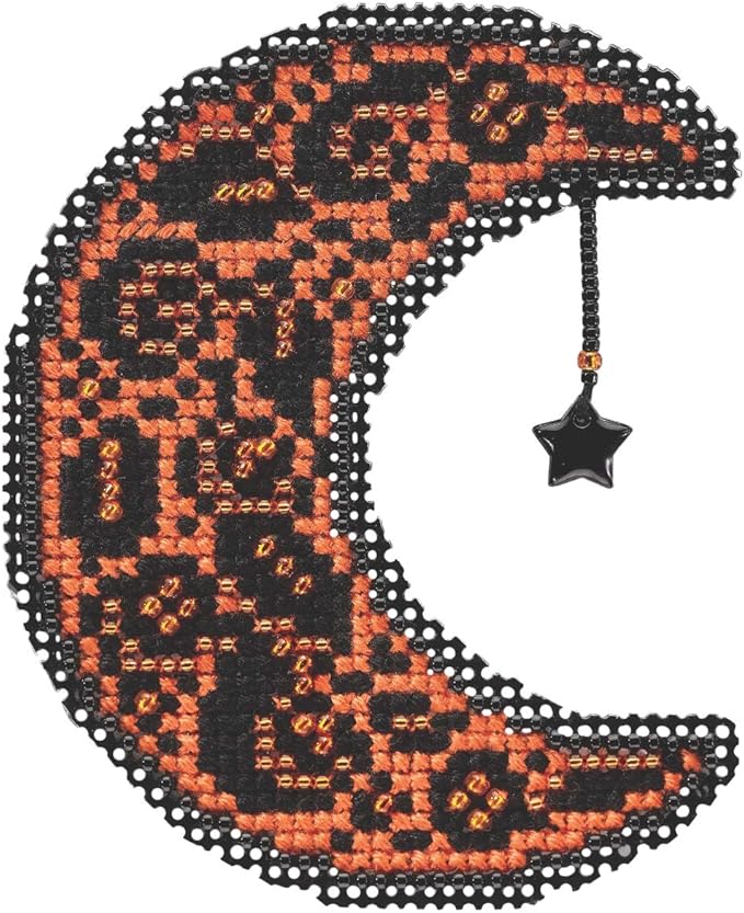 魔法月亮串珠十字绣装饰套件 mill hill 2021 秋季收获 mh182121