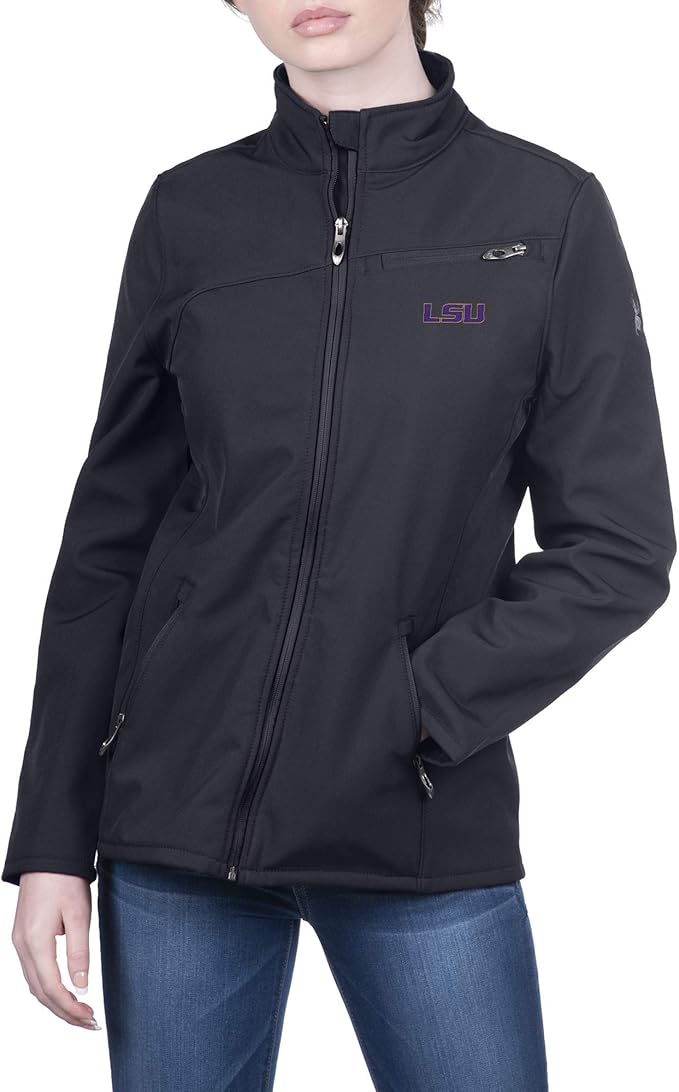 spyder女式运输全拉链软壳比赛夹克