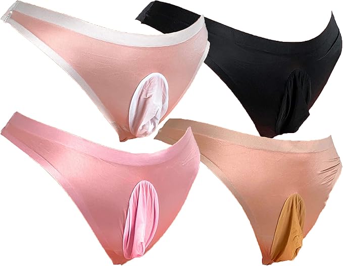 男式比基尼内裤 / 男式比基尼 sissy 内裤, 共 4 种颜色, one size