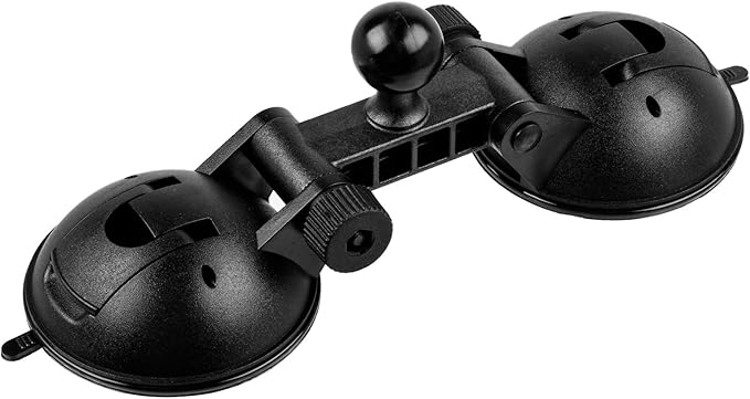 双吸盘.复合材料 abs 主体.巧妙的设计提供双倍吸力.