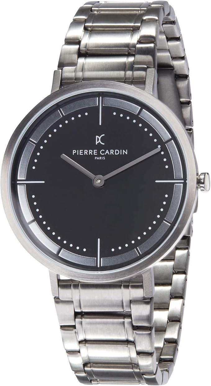 pierre cardin 皮尔·卡丹 男士指针式石英手表 belleville park