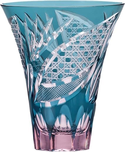 东洋佐佐木玻璃玻璃杯 300毫升彩花切子 Hg230 21gr 亚马逊中国 家居生活