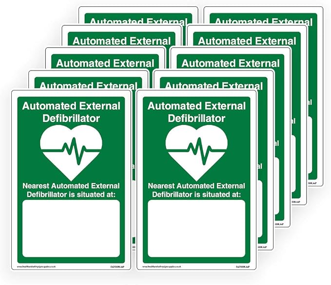 aed 地区: - 标准 [4mm flutted board sign