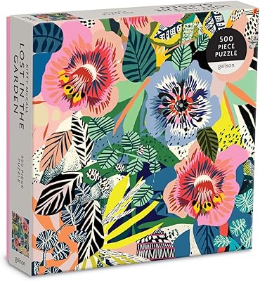 galison kitty mccall lost in the garden 500块拼图 - 20英寸 约50.