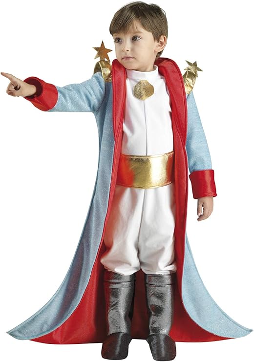 小丑共和国小王子服装,男孩,白色