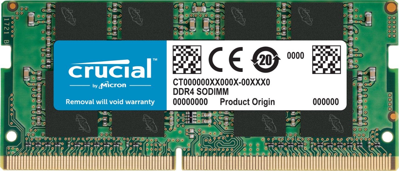 Crucial Inrui RAM CT8G4SFRA266 8GB DDR4 2666MHz CL19 laptop memory