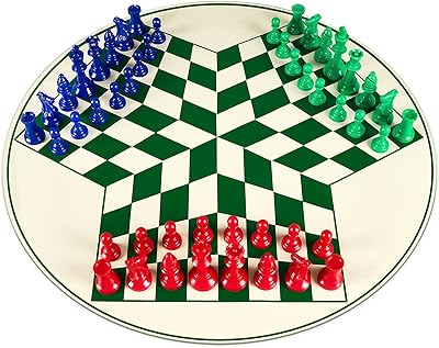 三人国际象棋套装 组合 48 件国际象棋 彩色 3d 国际象棋单一加重调节