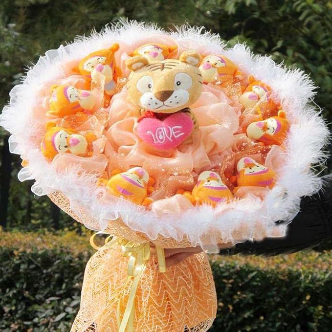 sweat 蜜儿 迪斯尼老虎花束老虎玩具花束k1405