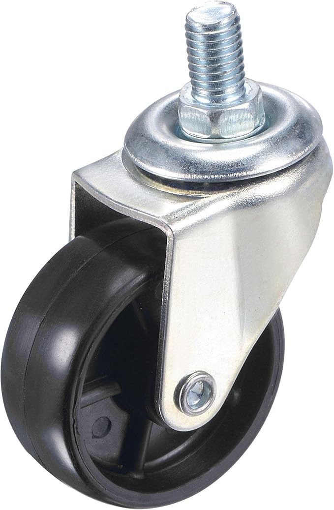 uxcell 旋转杆脚轮 2 英寸(约 5.1 厘米)直径 55 磅(约 24.