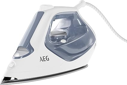 Aeg 蒸汽熨斗白色蓝色 亚马逊中国 小家电