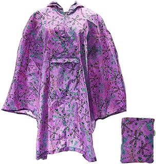 eco chic 可折叠成人斗篷,紫色蜻蜓