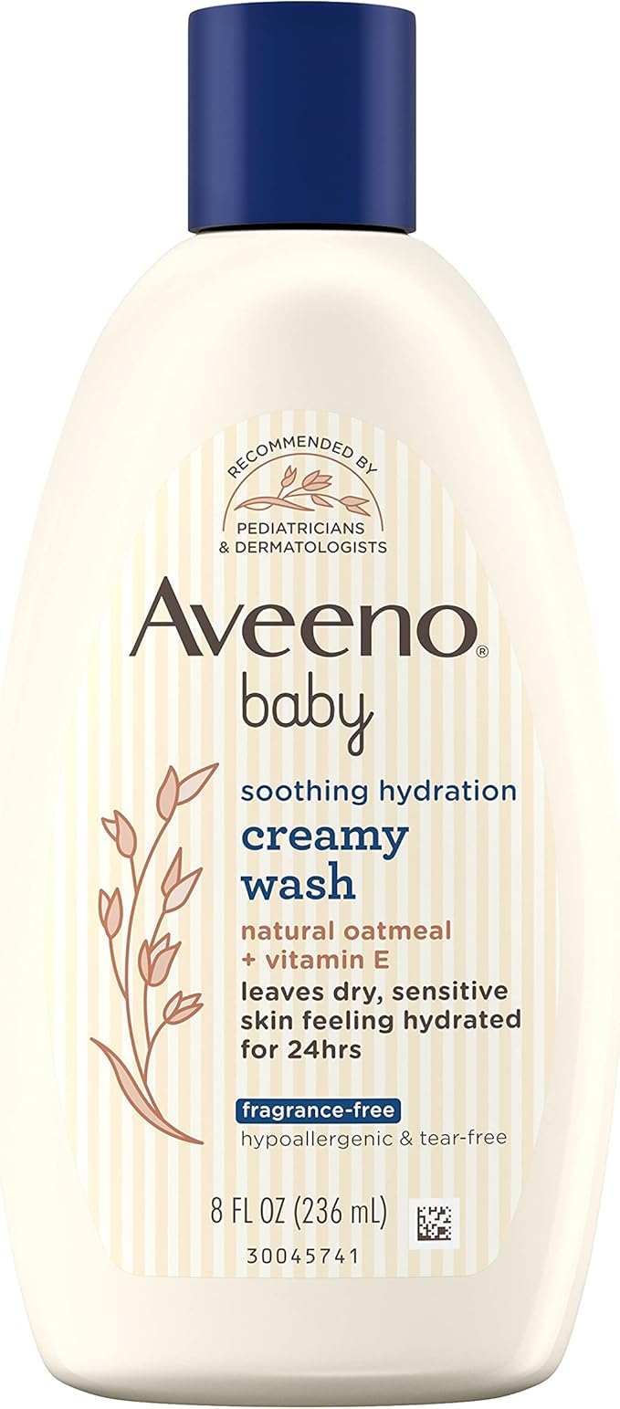 aveeno 艾维诺 婴儿舒缓保湿沐浴露 含天然燕麦 适合干性和敏感性皮肤