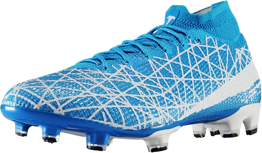 lozoye 男士足球鞋钉女式 fg 足球靴户外透气训练运动鞋