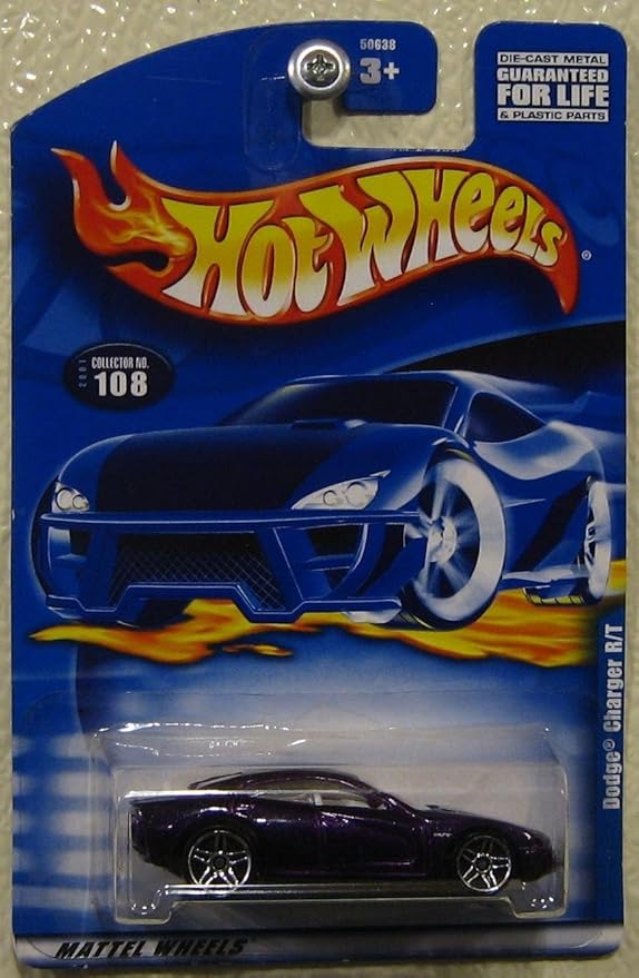 hot wheels 2001 道奇充电器 r/t 1/64 收藏家# 108.