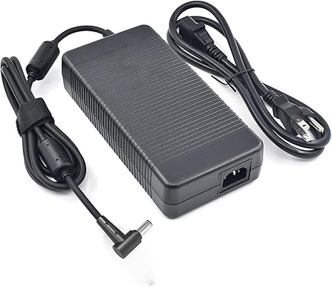 Asus Rog Strix Scar 18 330 W GaN-laptoplader, Rog Strix Scar 3-poorts computer-desktoplader PD 3.0 snellaadadapter voor gaming-laptops, compatibel met GX650P/G733