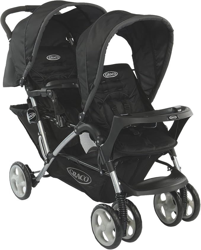 graco 葛莱 stadium 双人并排折叠婴儿车