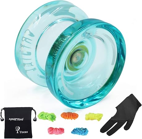 Magicyoyo Yoyo 回弹溜球k2 水晶专业溜溜球儿童初学者礼物带5 根替换溜溜球绳yoyos 手套袋 玩具 亚马逊中国