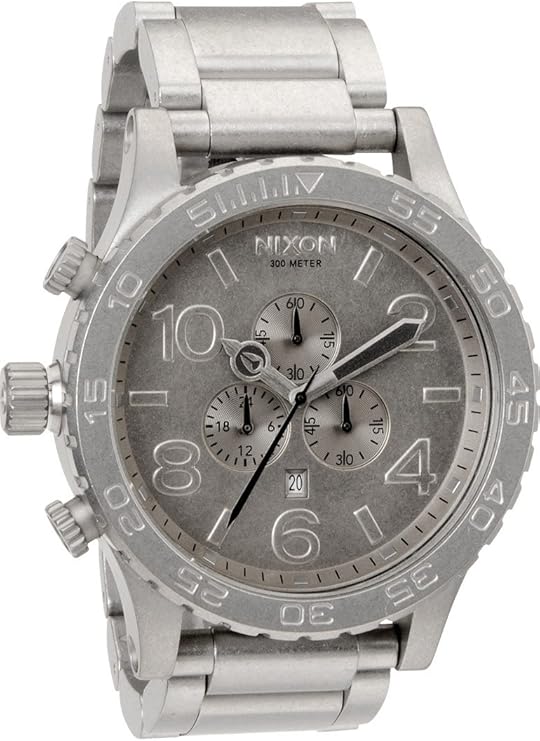 nixon 男式 nxa0831033 chronograph 表盘手表