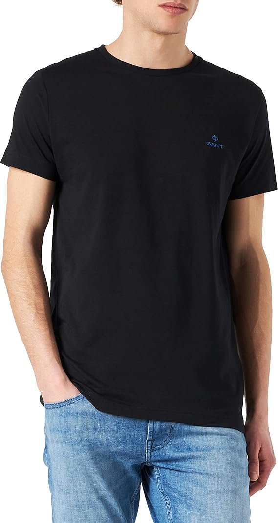gant 对比色标志 t 恤