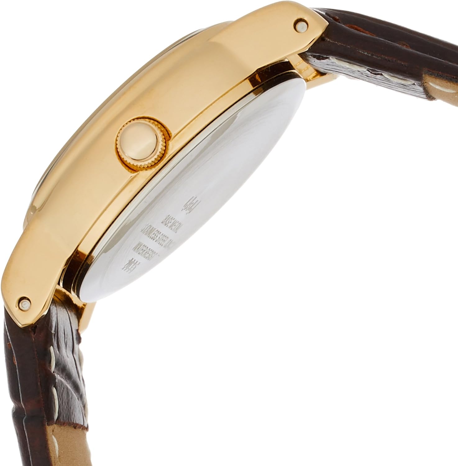 citizen 西铁城 q&q 腕表 falcon 指针式 皮革表带 金色 qa63-103 女