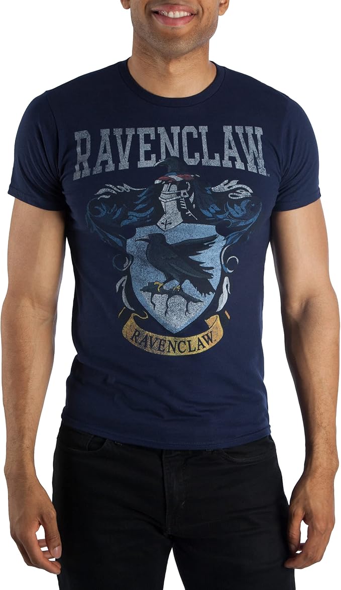 哈利波特 ravenclaw crest 男式*蓝霍格沃茨 t 恤【harry potter】