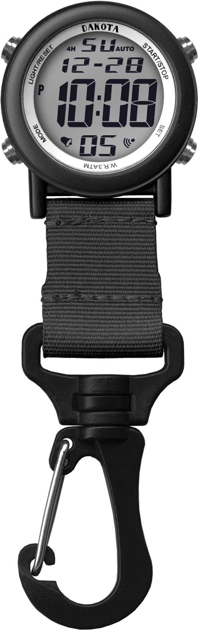 dakota 数字轻质背包夹手表