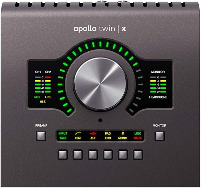 universal audio apollo twin x系列 声卡 apollo twin x/quad