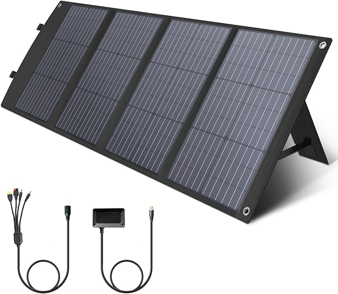 togo power 120w 18v 便携式太阳能电池板适用于 jackery/ecoflow