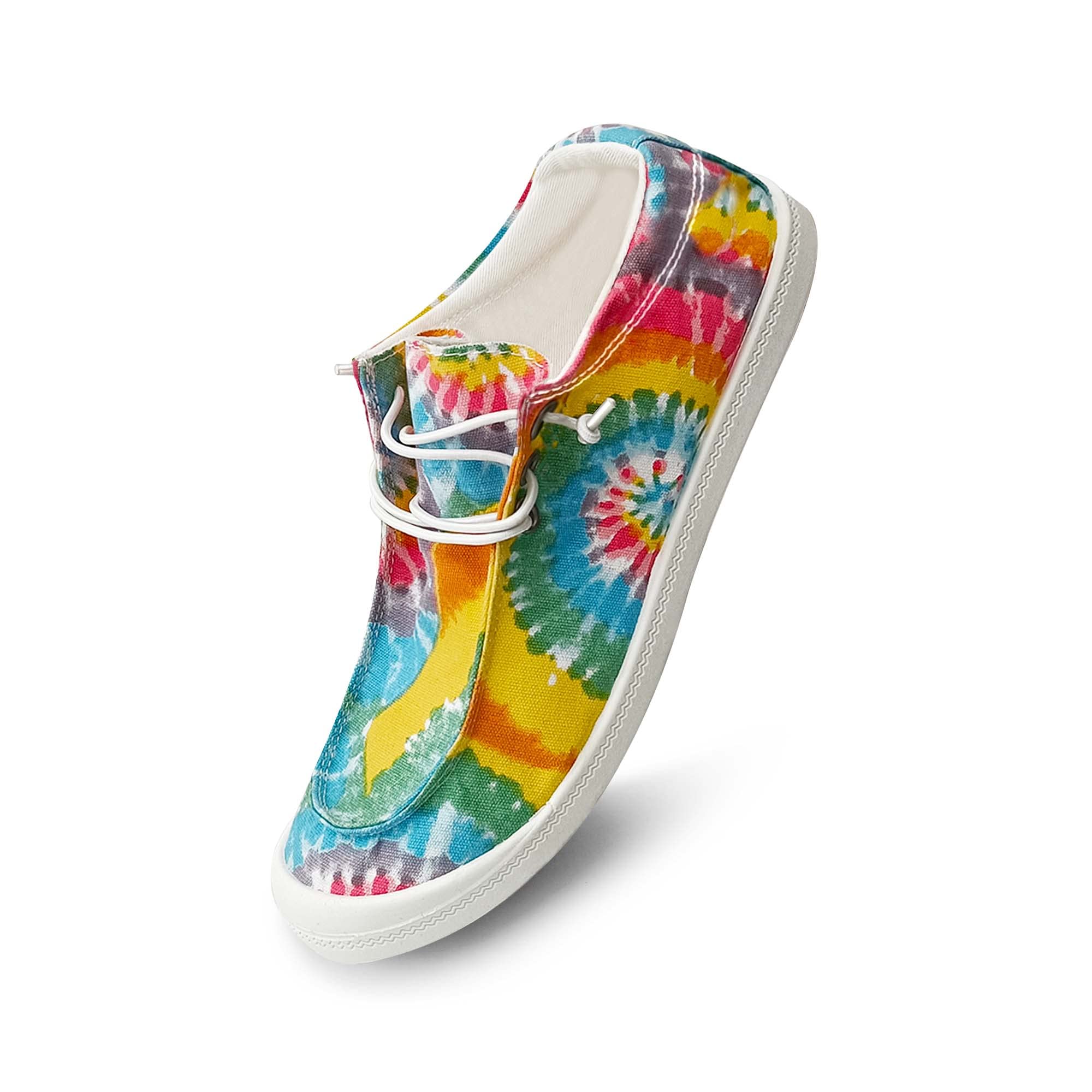 AUROTTI Women's loafers Slip-on Light fashion sneakers a must-have beach vacation lace-up comfortable casual flat walking shoes