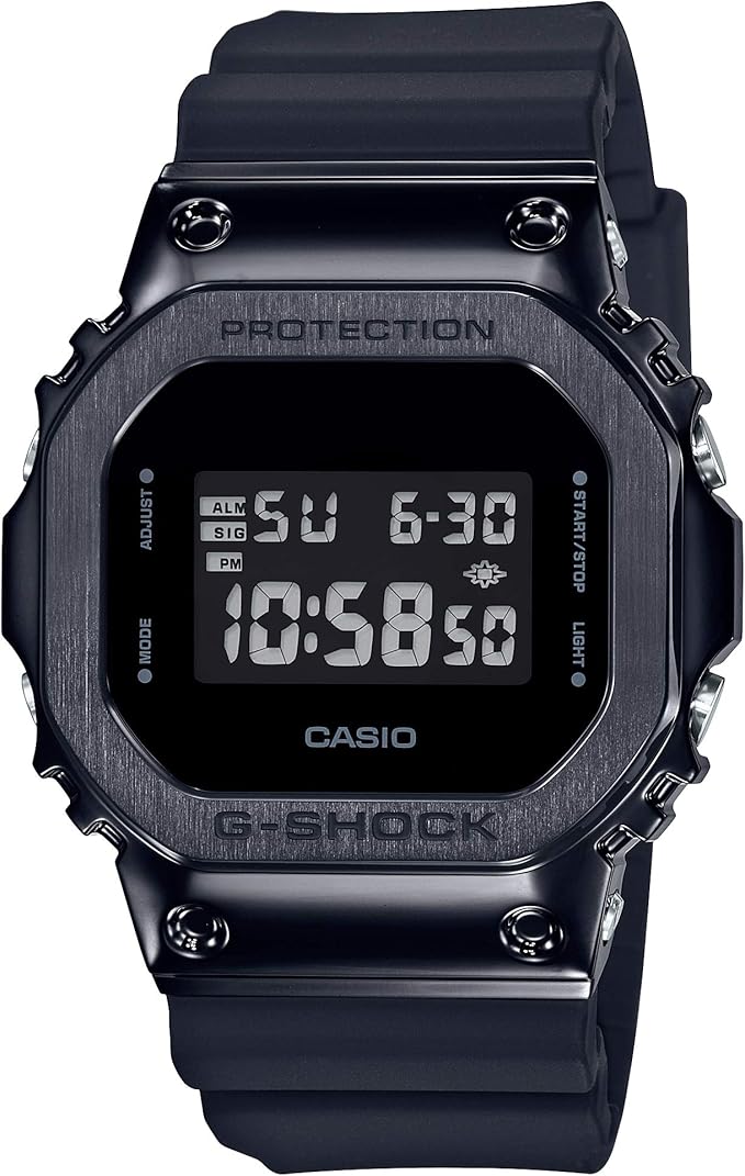 casio 卡西欧 g-shock gm-5600b-1jf 原版男式手表(日本国内正品)