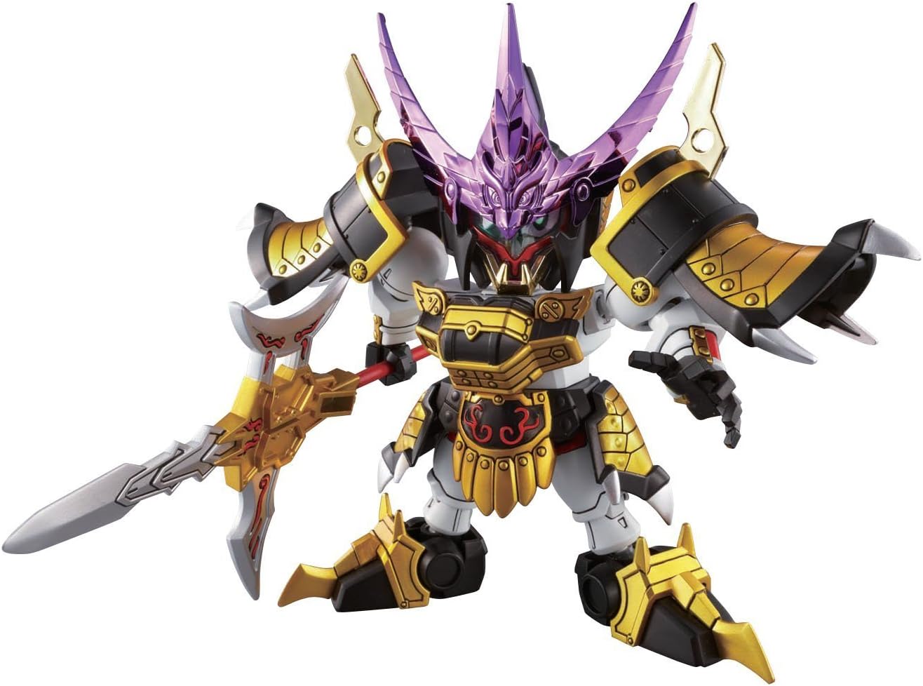 Sd高达sd三国传brave Battle Warriors 012 真吕布杜鲁基斯 赤兔马 天玉铠真武 玩具 亚马逊中国