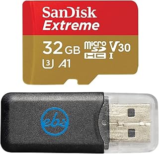 sandisk 闪迪 extreme 32gb v30 a1 microsdhc 存储卡适用于 dji 无人