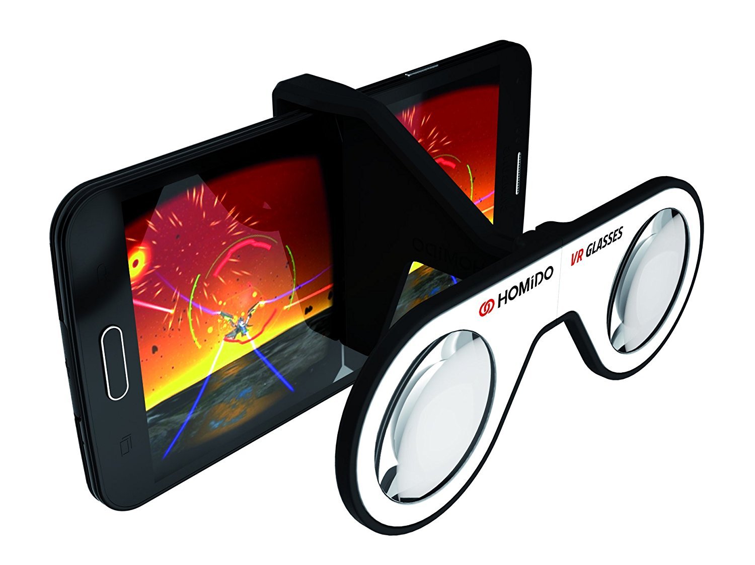 Homido Mini virtual reality glasses are suitable for smartphones