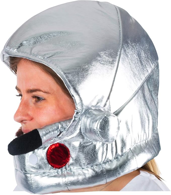 tigerdoe宇航员头盔柔软金属宇航员头盔nasa宇航员服装太空聚会