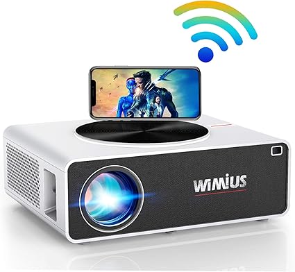 投影仪 Wimius K3 70 流明wifi 投影仪native 19x1080 室内和室外投影机支持300 英寸显示器netflix Dolby 可与fire Tv Stick Pc Dvd Ps4 智能手机配合使用白色 小家电 亚马逊中国