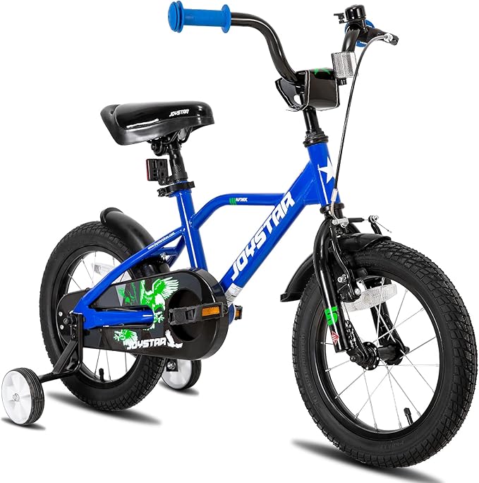 &amp; 16 英寸儿童自行车,适合 3-7 岁男孩和女孩,儿童幼儿自行车